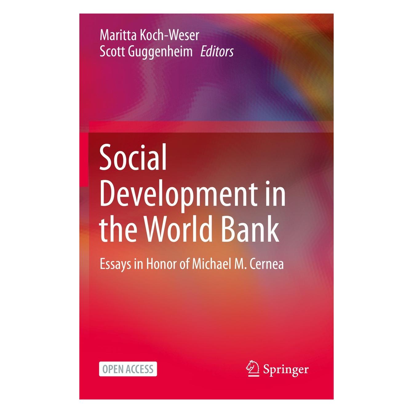 Springer Social Development in the World Bank (Englisch, Hardcover, Maritta Koch-Weser, Scott Guggenheim) (9783030574253)