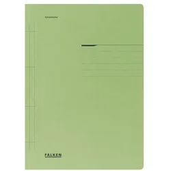 Falken Schnellhefter A4, Fassungsvermögen 250 Blatt grün, 25x31.8 cm