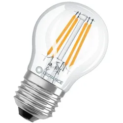 Ledvance E27 LED Tropfenlampe Classic klar dimmbar 4,2W wie 40W 2700K warmweißes Licht hohe Farbwiedergabe CRI97