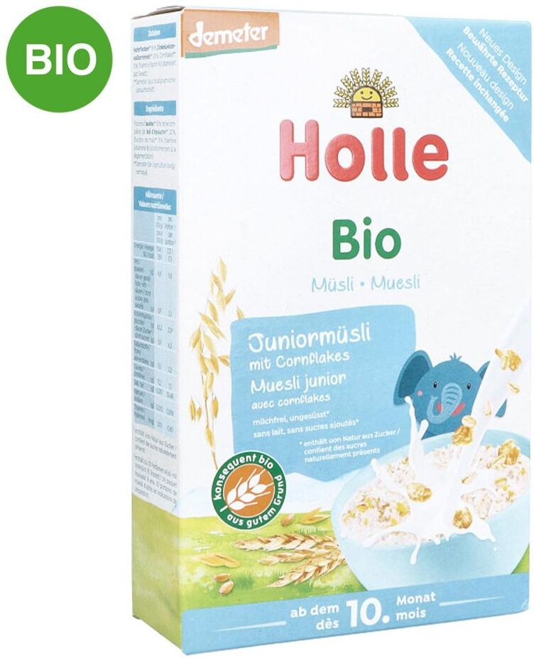 Holle Bio Juniormüsli Mehrkorn mit Cornflakes 250g