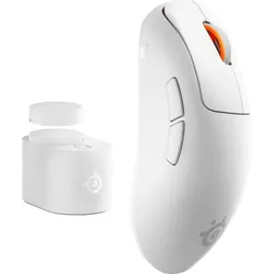 STEELSERIES Rival Pro, 8K UWB Wireless Ultra-Light 42K DPI TrueMove Sensor Gaming-Maus, Weiß