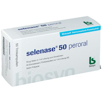 Selenase 50 peroral Lösung zum Einnehmen 50x1 ml