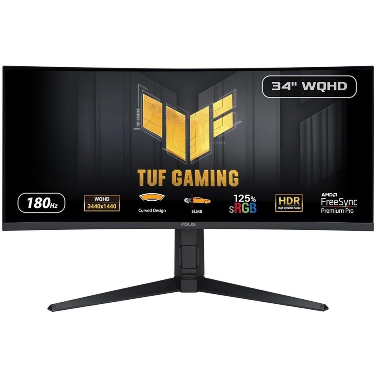 34" (86,36cm) Asus TUF Gaming VG34VQL3A schwarz 3440x1440 2xDisplayport 1.4 / 2xHDMI 2.0