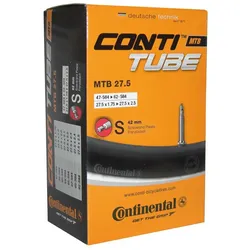 Continental Fahrradschlauch MTB 27,5 Zoll 47/62-584 SV 42 mm