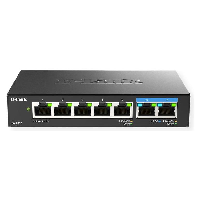 D-Link DMS-107/E Switch (7 Ports) (DMS-107/E)