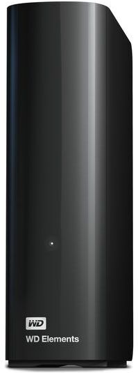 WD Elements External Hard Drive - 6 TB, Black, New