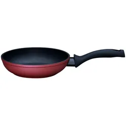 Kelomat Pfanne rund 20cm, Pfanne + Kochtopf, Rot