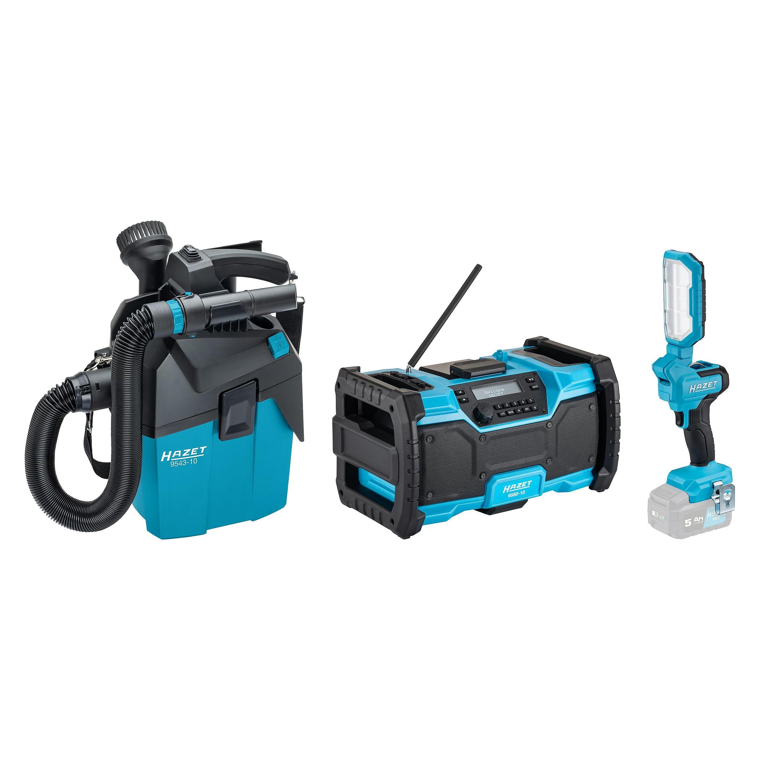 Hazet Baustellenradio 9500P-2/3 (DAB, FM, Bluetooth) (9500P-2/3)