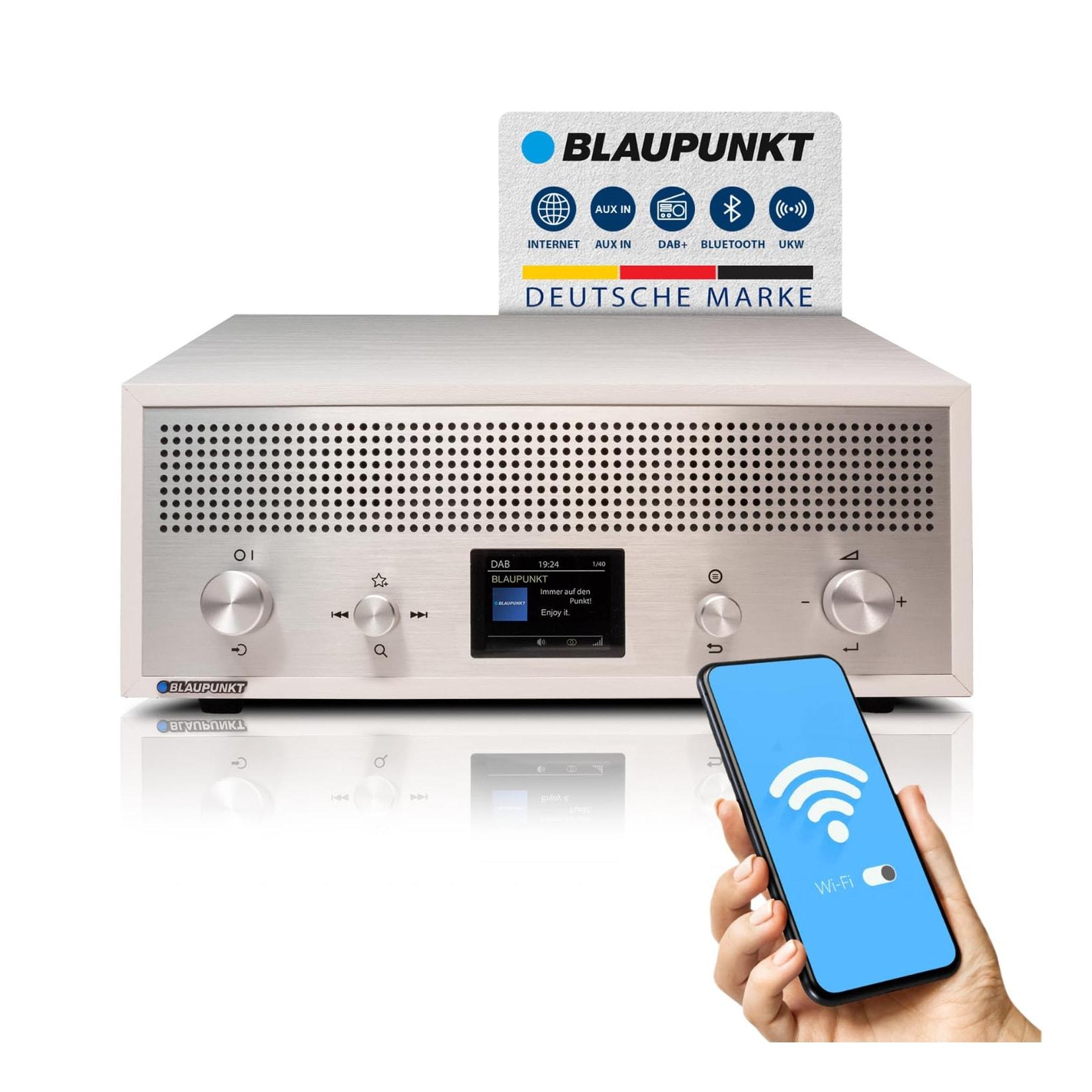 VERONA RXD 190 Nostalgieradio mit DAB+ und Bluetooth Weiß