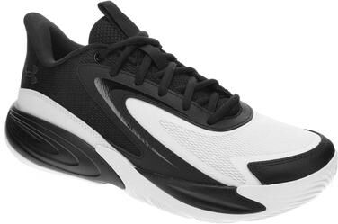 Under Armour Lockdown 8 (Men's) Athletic in Black/White, Size 10 M, Leather/Rubber/Synthetic