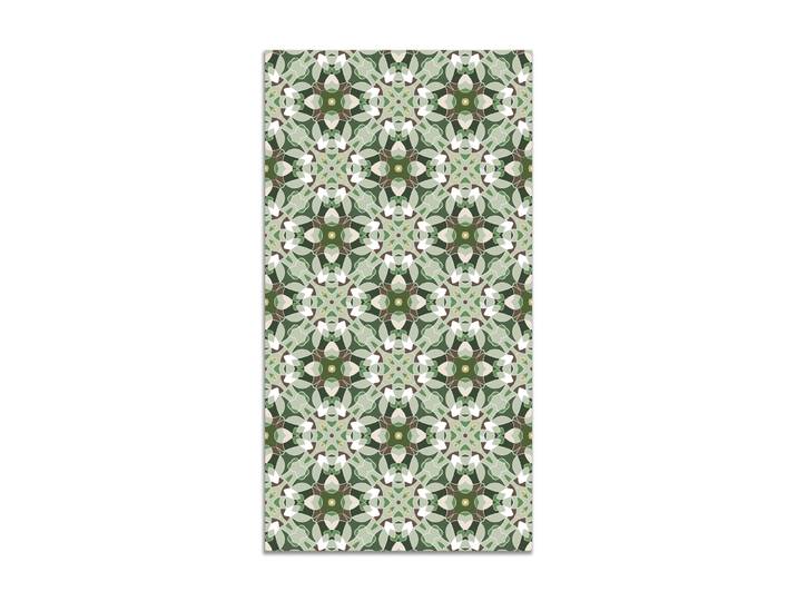 Tapis vinyle tuile modèle oriental vert 120x170cm