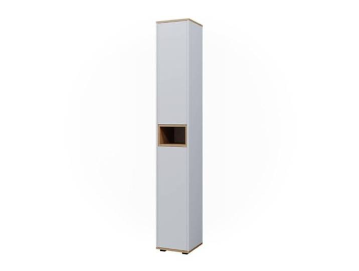 Vicco Badschrank Didi, Weiß/Artisan, 30 x 192 cm