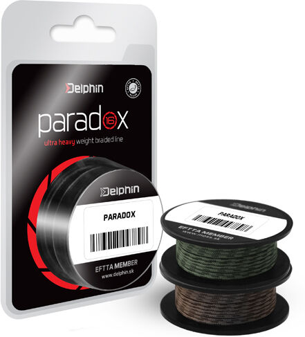 Delphin PARADOX 16X vert camouflage 60lbs 10m Gray, Pink 60lbs 10m