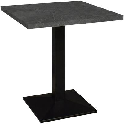 Mäusbacher "Big Bistro Metall" Quadrat-Säulengestell, eckige Platte BHT 70x75x70 cm