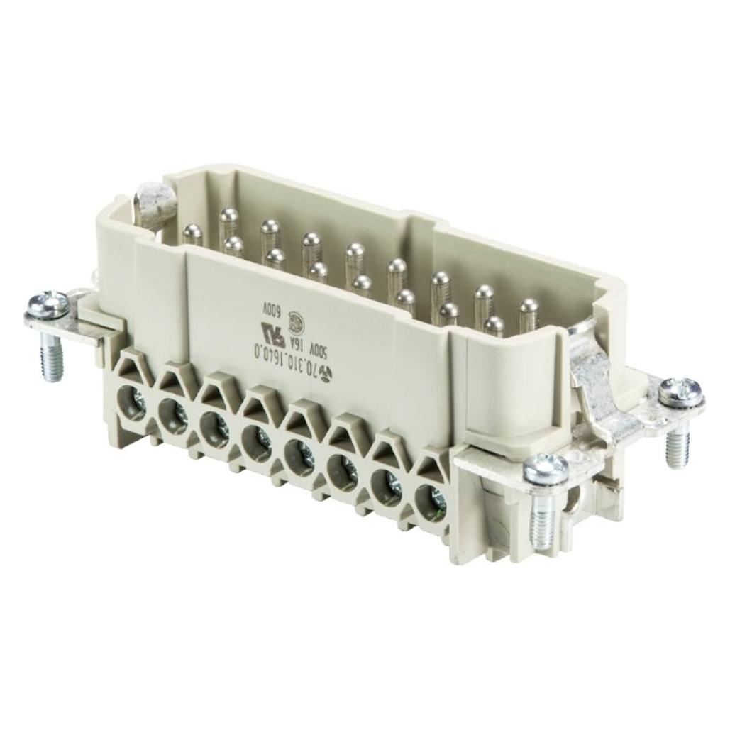 Wieland BAS STS 16 2,5 50 Steckereinsatz-BAS STS 16 2,5 50 BASSTS162550 (70.310.1640.0)