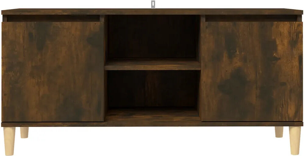 Alpen Home Kaj TV Stand for TVs up to 43" Smoked Oak 43"