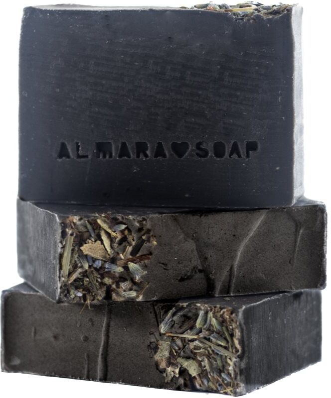 Almara Soap Hair Care Shiny Hair Barre de shampoing pour cheveux gras 90 g