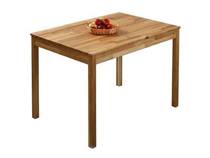 Krok Wood Esstisch Tomas aus Massivholz (Eiche, 110 x 75 x 75 cm)