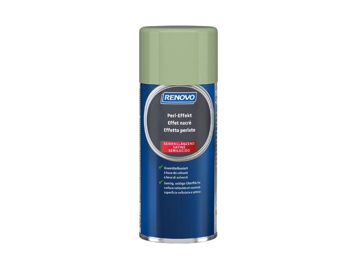 Renovo Sprühlack Perl-Effekt Pistaziengrün Seidenglänzend 150 ml