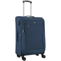 D&N Travel Line 6804 4-Rollen Kofferset 3tlg., Koffer, Blau