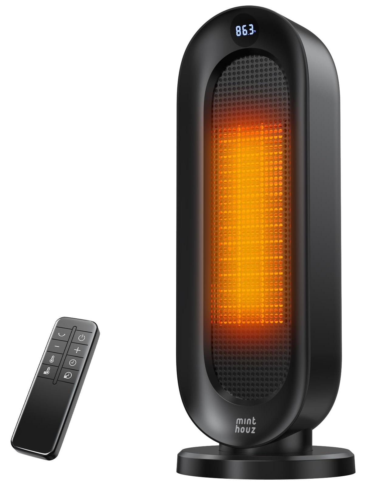 Selius Ventilatorkachel Toren - 2000 W - Zwart - Elektrisch