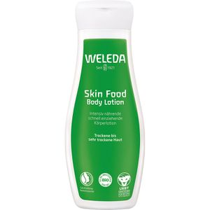 Weleda Bodylotion Bio Skin Food, für trockene Haut, schnell einziehend, 200ml