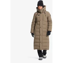Scenic Insulated Long Parka Damen Morel, Größe:L - Winterjacken - Grau