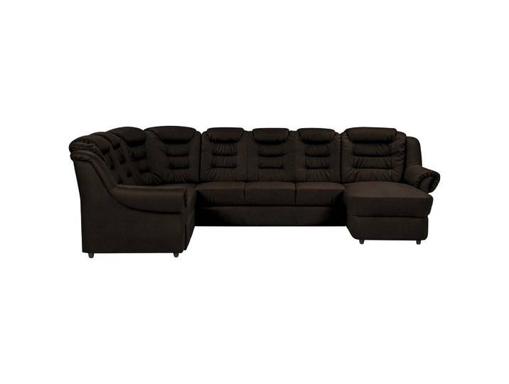 Wohnlandschaft Boston Braun Chenille