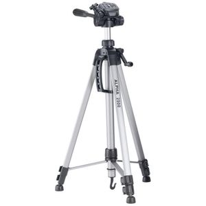 Cullmann Stativ Alpha 2500, Höhe bis 165cm, für Kamera, mit 3-Wege-Kopf, Dreibein