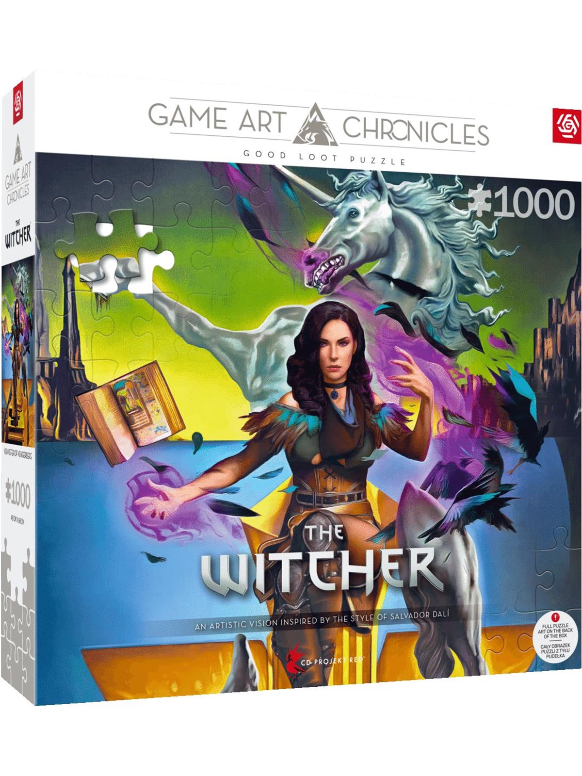 Good Loot - Game Art Chronicles Puzzle: The Witcher Yennefer & Salvador Dali (1000 pieces) - Puzzle