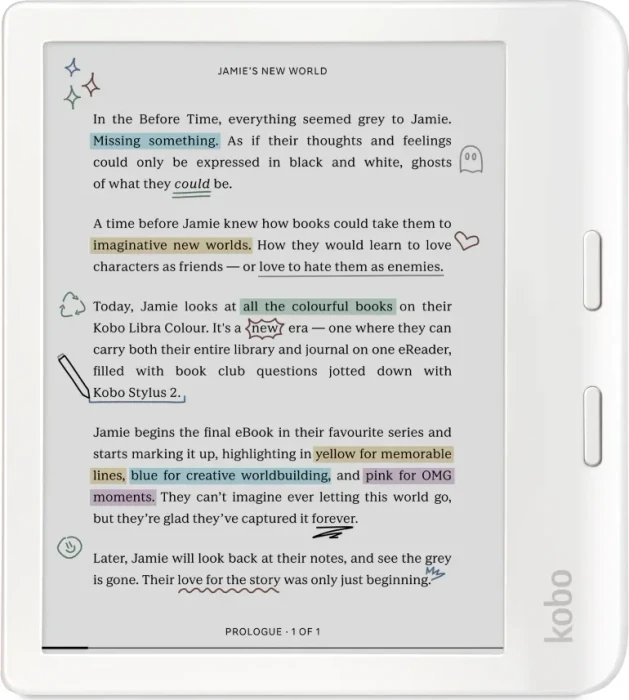 Kobo Libra Colour White