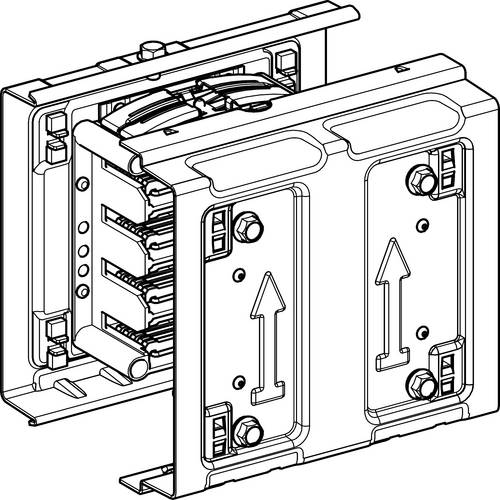 Schneider Electric KSA400ZJ4 KSA Zubehör, Verbindungsblock, 400A Verbindungselement 1St.
