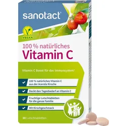 Sanotact 100% Natürliches Vitamin C 30 ST