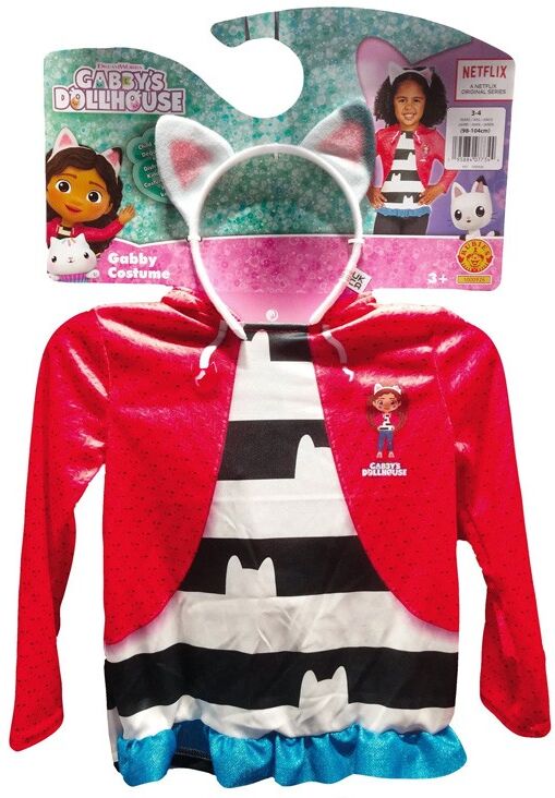 Déguisement Top + serre-tête Gabby et la maison magique 3-4 ans - Rubies