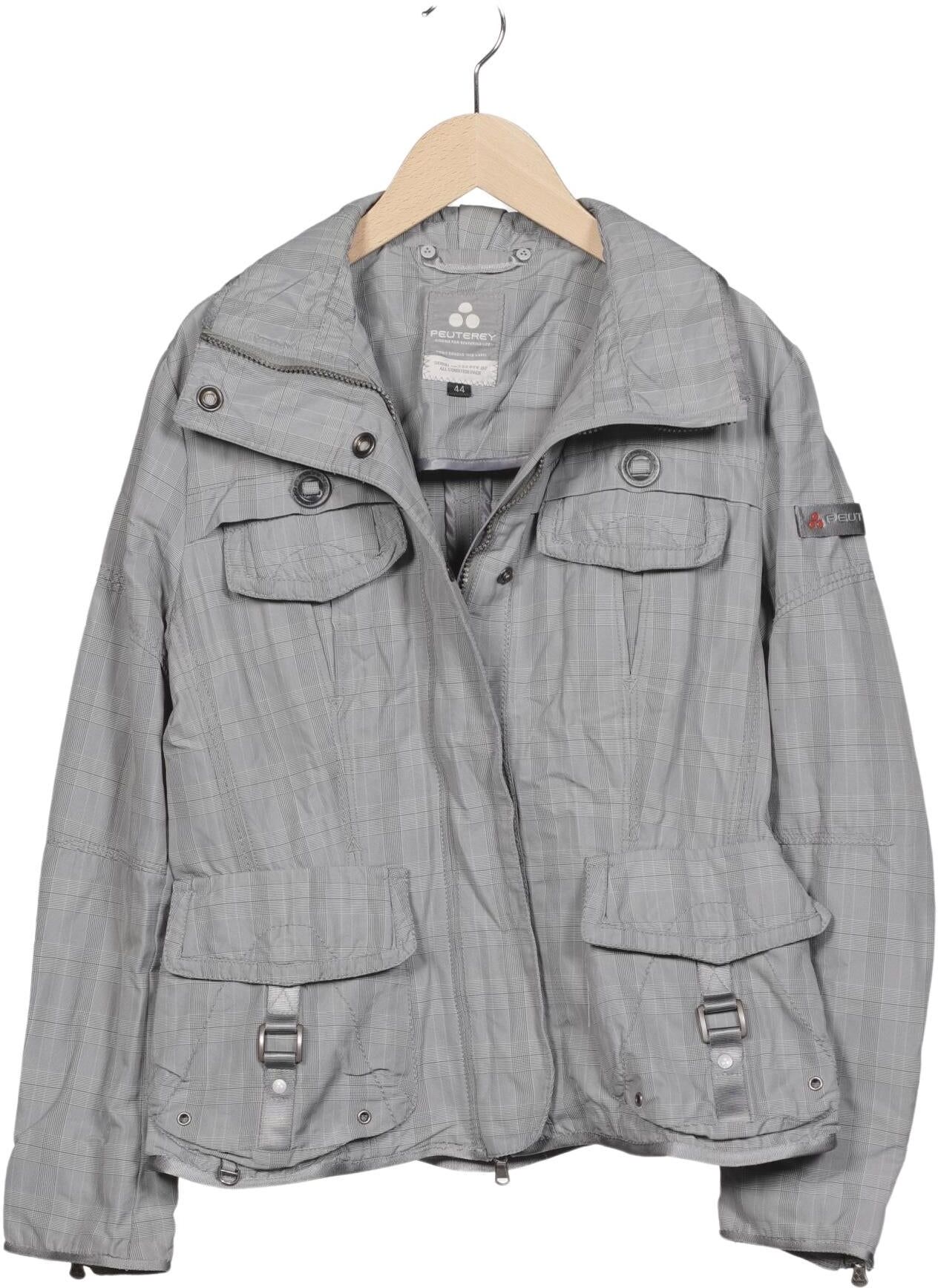 Peuterey Damen Jacke, Grau, Gr. EU 38 (IT 44), Synthetik - Second Hand