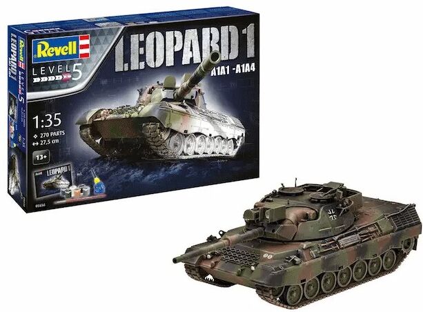 Maquette Leopard 1 A1A1-A1A4 Level 5 échelle 1:35 - Revell