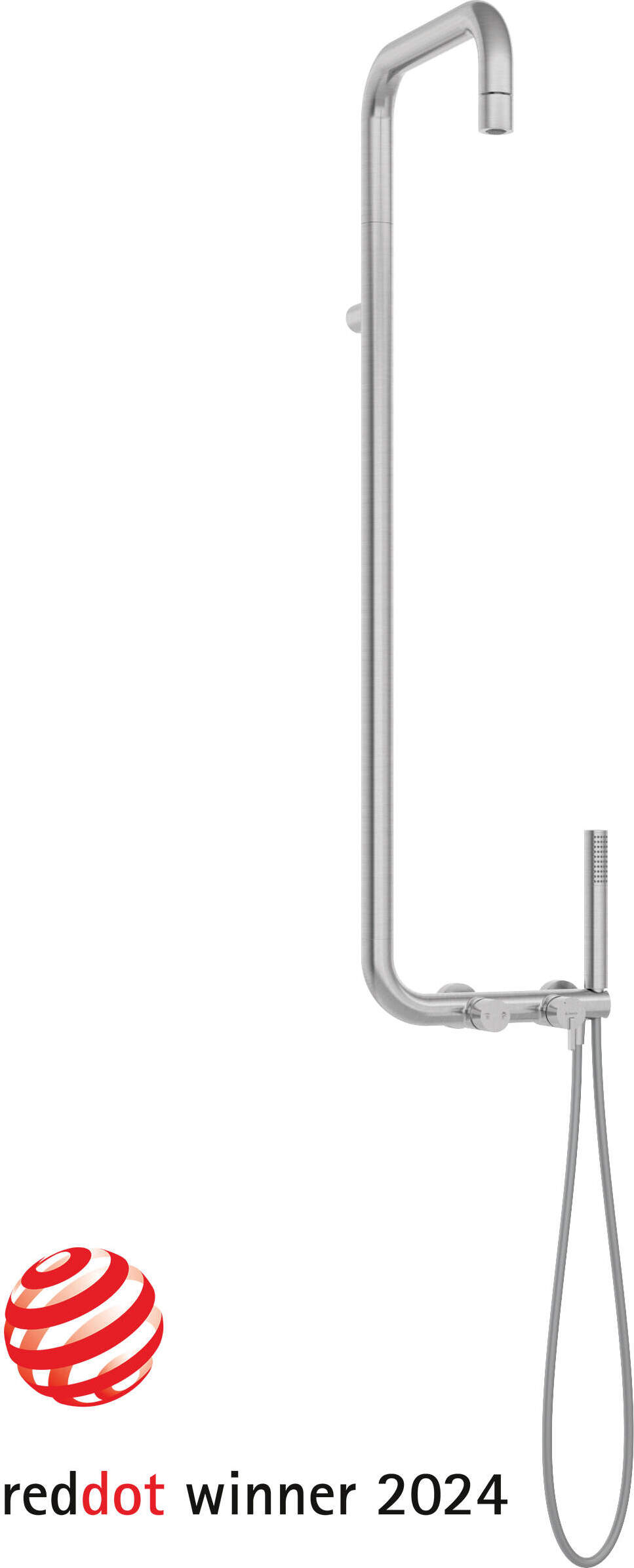 Rain shower with shower faucet