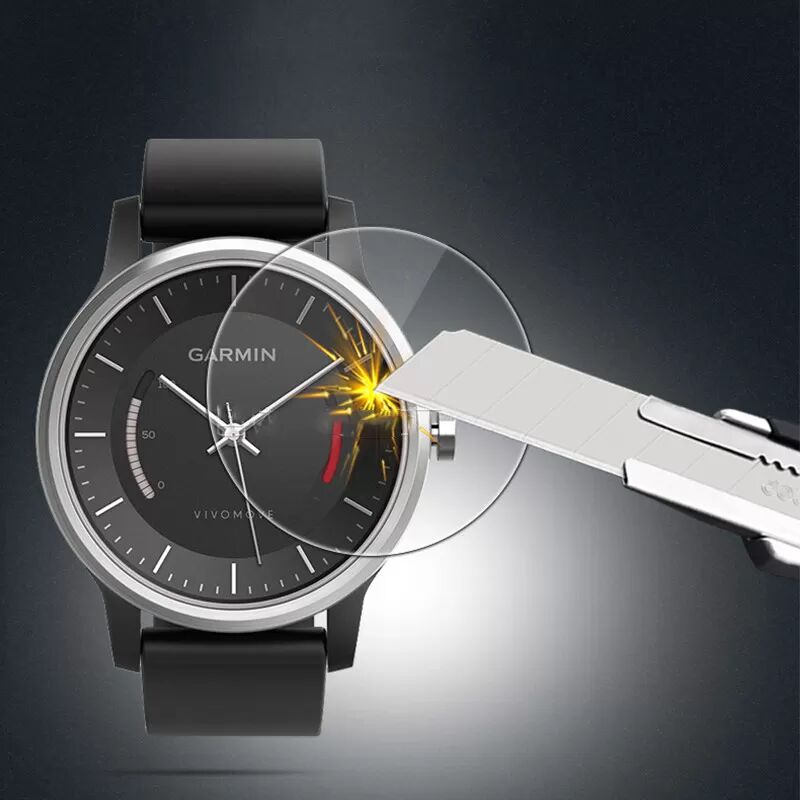 INF Garmin vivomove Displayschutz - 2er Pack - Gehärtetes Glas