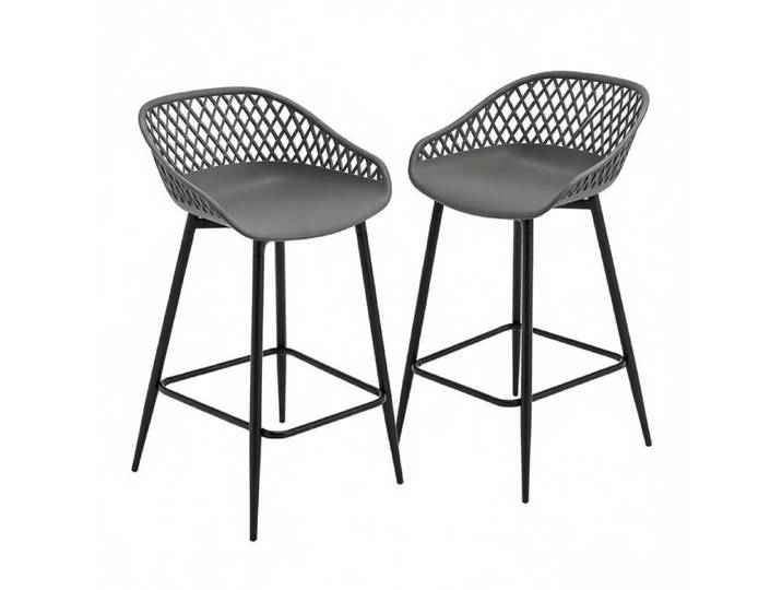Tabouret de table chaise de cuisine tabouret bar équipé de repose-pieds tabouret de jardinage (seulement avec 2Pcs tabouret)