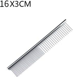 Quick Pick Pro Premium Dog Grooming Comb Stainless Steel Dematting Comb For Long Haired Dogs & Cats 16x3cm(6.30 1.18 In)