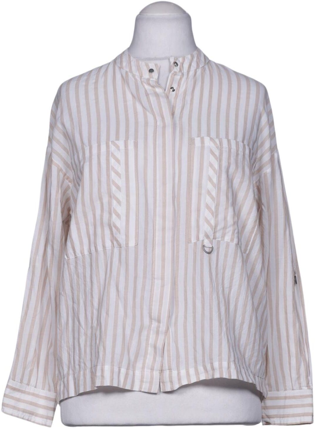 Stradivarius Damen Bluse, Mehrfarbig, Gr. M, Baumwolle - Second Hand