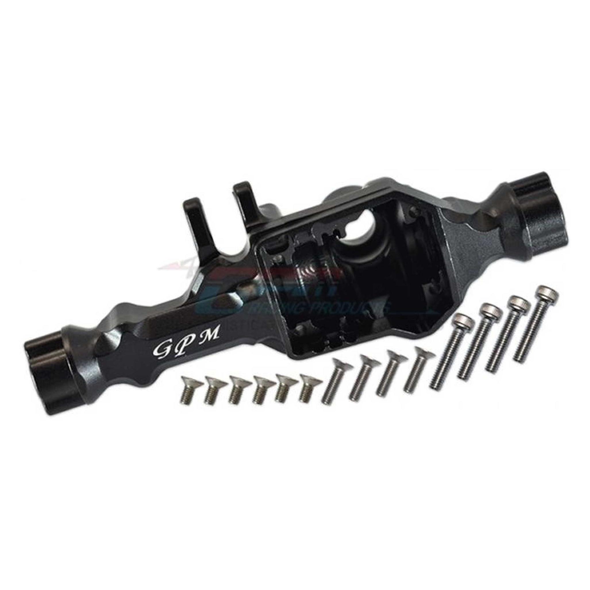 GPM Aluminum Front Gear Box (Without Cover) Trx Trx4 & 6 Schwarz (GPMTRX4012BBK)