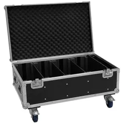 Roadinger Flightcase 4 x LED PMB-4 COB QCL mit Rädern (Lichttechnik Case), Audio Racks + Cases, Schwarz