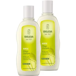 2er-Pack Weleda Pflege-Shampoo Hirse