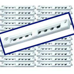 Siegenia 25x Aeromat Mini Standard Fensterfalzlüfter - weiß - für alle Fenster