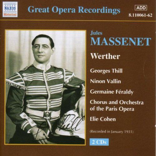 Chor & Orchester der Pariser Oper - Great Opera Recordings - Werther - Preis vom 08.10.2026 07:26:42 h