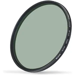 Kase Wolverine Polfilter mit Adapterring 82mm (82 mm, Polarisationsfilter), Objektivfilter, Schwarz