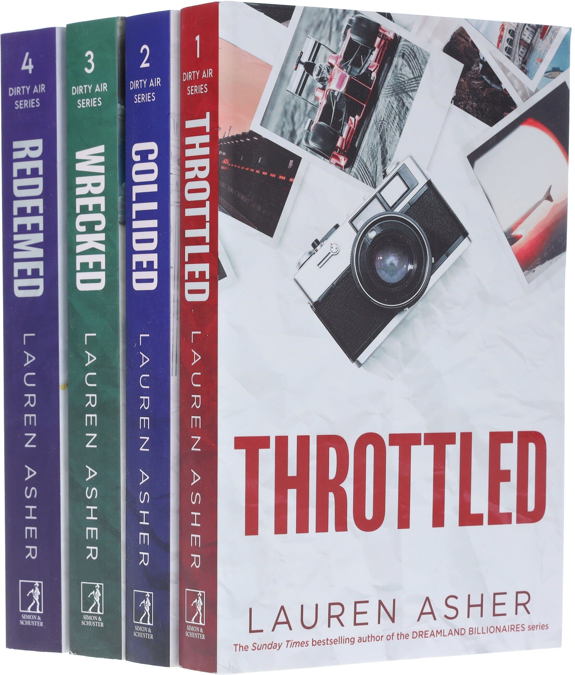The Dirty Air Series (Book 1-4) By Lauren Asher: 4 Books Collection Set - Fiction - Paperback Simon & Schuster