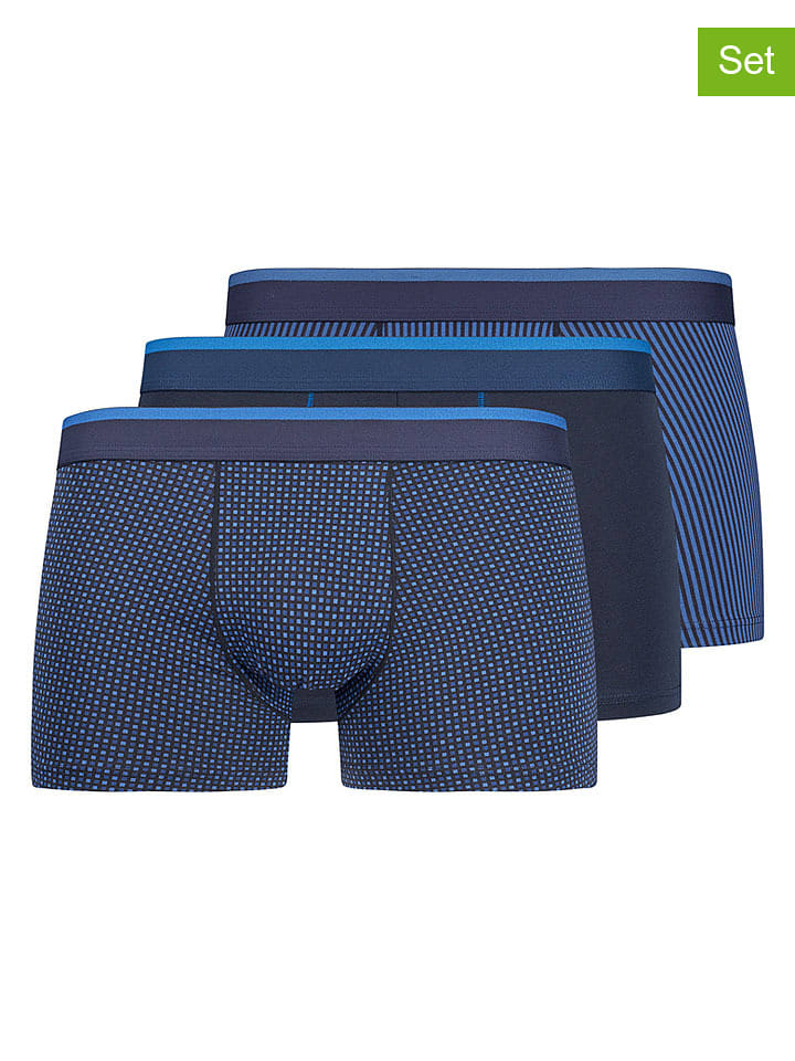 Skiny 3er-Set: Boxershorts in Dunkelblau - M