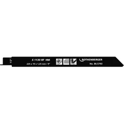 ROTHENBERGER Universal - Sägeblatt, 225x20x1,25 - 5 Stück - 865793